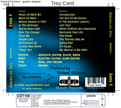 Level 1 CD tray card of American Zen