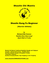 book cover of Shaolin Kung Fu Beginner manual